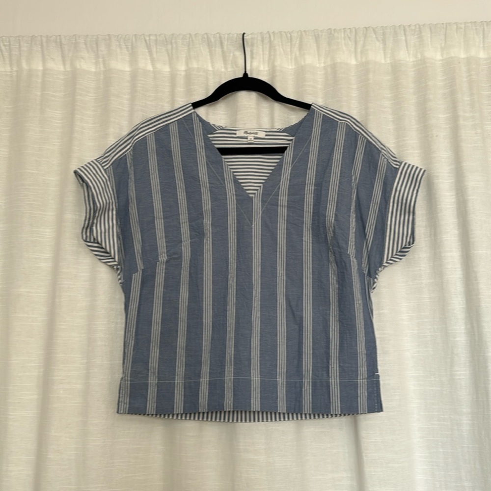Madewell Striped Cotton XS Top
